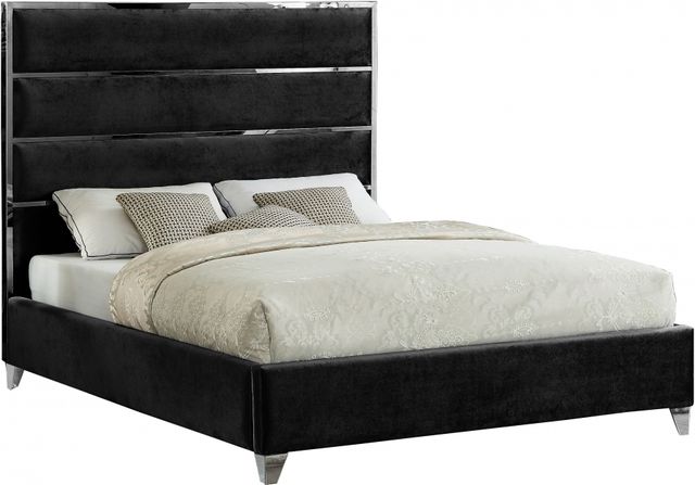 Meridian Furniture Zuma Black Queen Bed-0