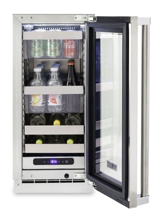 Viking® 15" Stainless Steel Wine Cooler-3