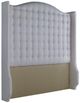 Century® Customizable Details Case King Upholstered Tall Wing Headboard-0