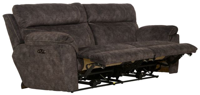 Catnapper® Sedona Smoke Power Lay Flat Reclining Sofa-1