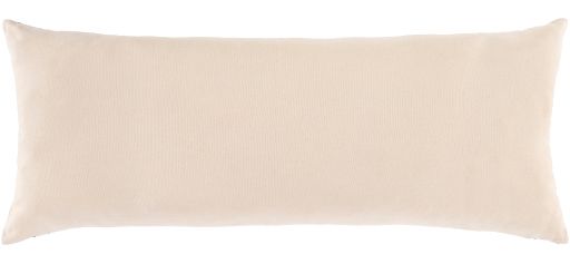Surya Bogolani Cream 12"x30" Toss Pillow with Down Insert-2