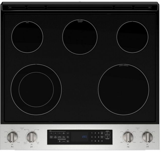 Maytag® 30" Fingerprint Resistant Stainless Steel Slide-in Electric Range -2
