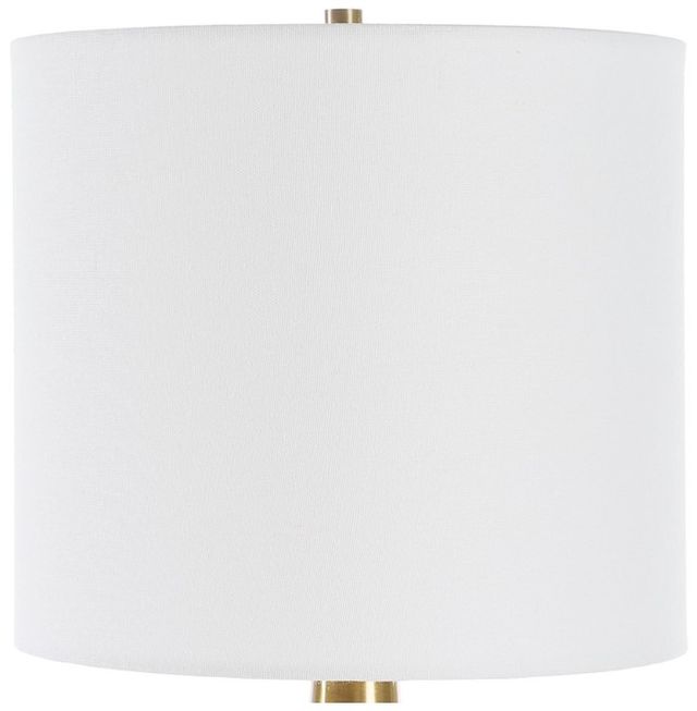 Uttermost® Ezra Antique Brass/Black Buffet Lamp-3