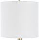 Uttermost® Ezra Antique Brass/Black Buffet Lamp-3