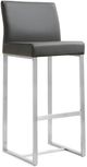 TOV Furniture Denmark Grey Set Of 2 Steel Bar Stool-0