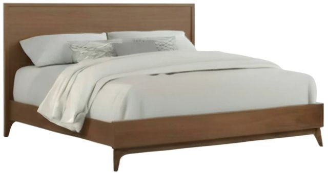 Liberty Furniture Century Modern Satin Walnut California King Platform Bed-0