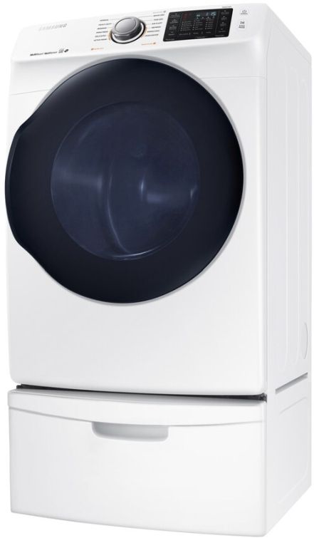 Samsung 7.5 Cu. Ft. White Front Load Electric Dryer-2