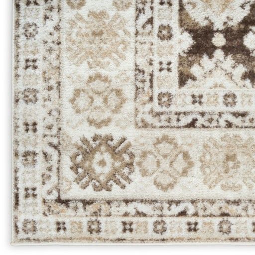 Nourison Home™ Dekor Ivory Brown 5'x7' Area Rug-2
