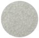 Century® Grand Tour Furniture Carter White Side Table with Satin Brass Base-2