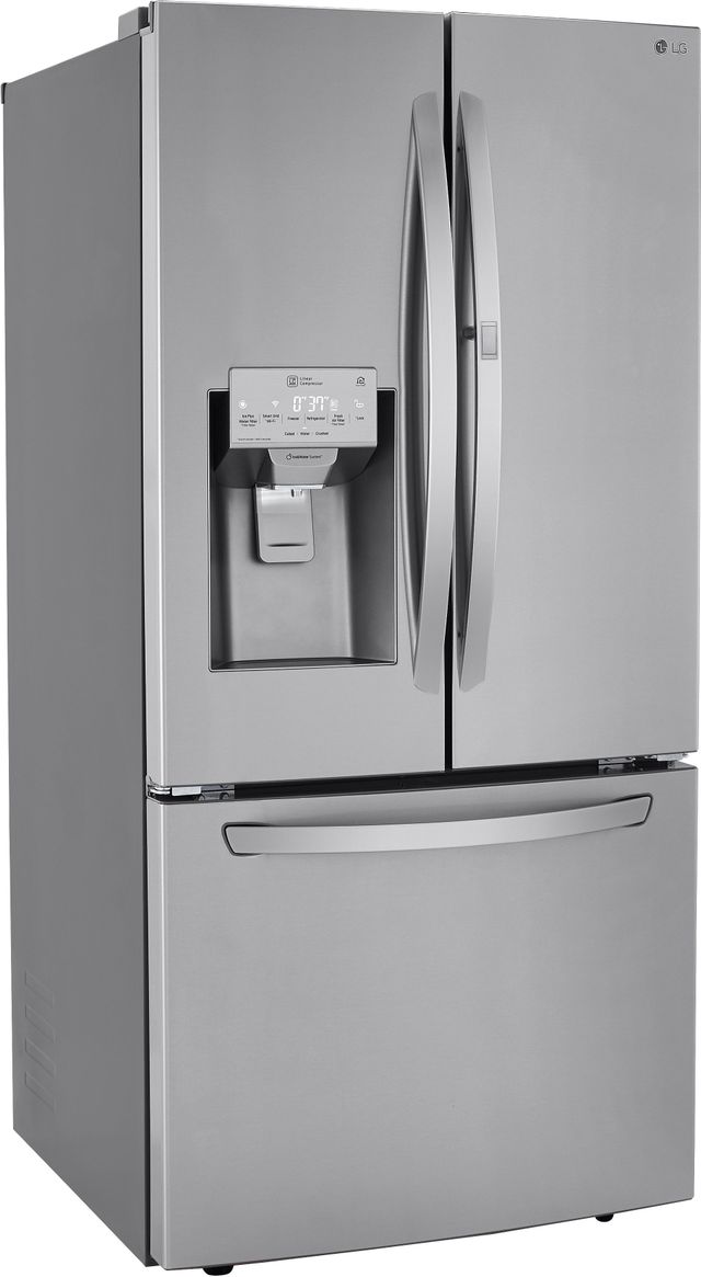 LG 24.5 Cu. Ft. PrintProof™ Stainless Steel French Door Refrigerator-2