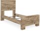 Signature Design by Ashley® Hyanna Tan Brown Twin Youth Panel Bed-2