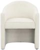 Dovetail Furniture Thora Cream Dining Arm Chair-1
