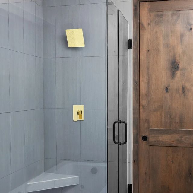 ZLINE Autograph Edition Bliss Polished Gold 8" Rainfall Shower Head-4