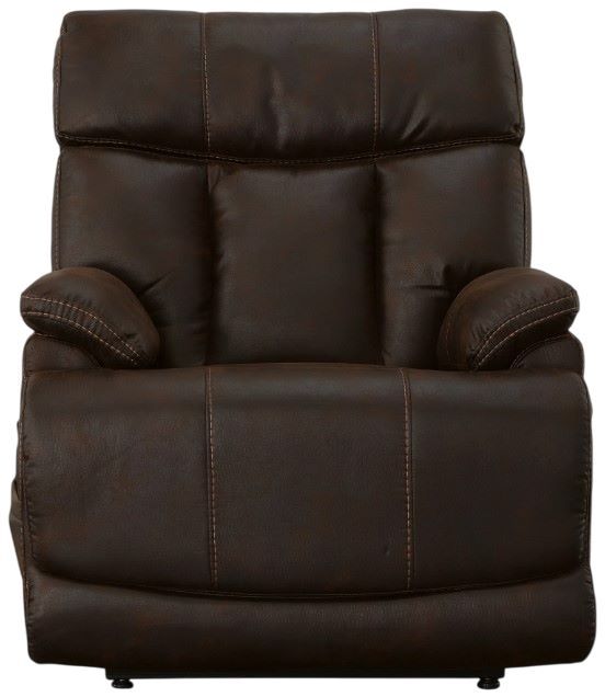 Flexsteel® Clive Brown Power Lift Recliner with Power Headrest and Lumbar-1