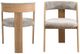 VIG Furniture Modrest Washington 2-Piece Gray/Natural Oak Dining Chair Set-1