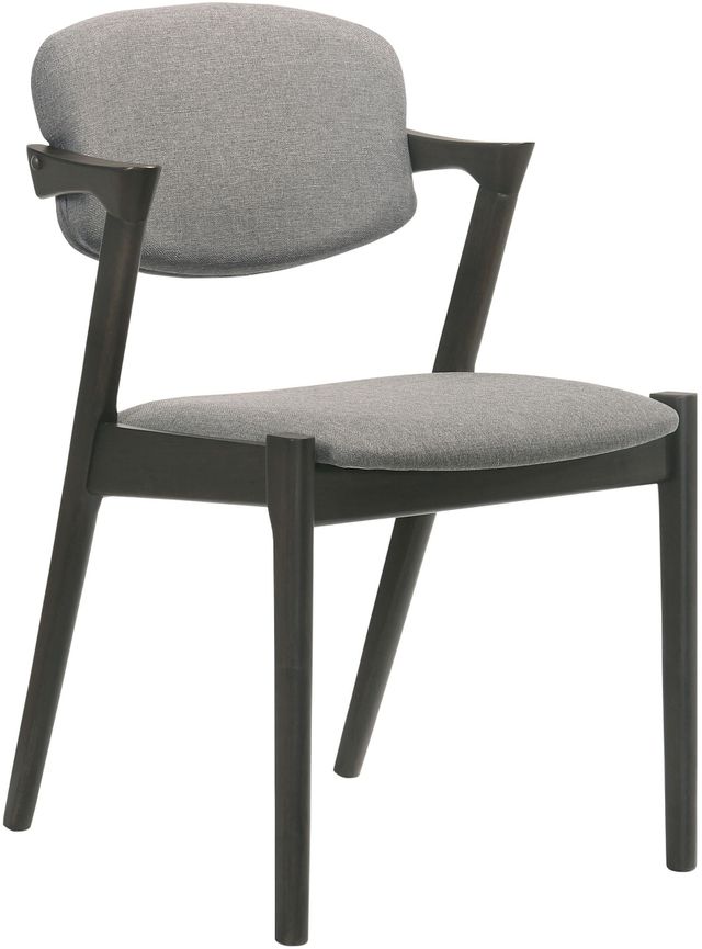 Coaster® Stevie 2-Piece Brown Grey/Black Upholstered Side Chairs-0