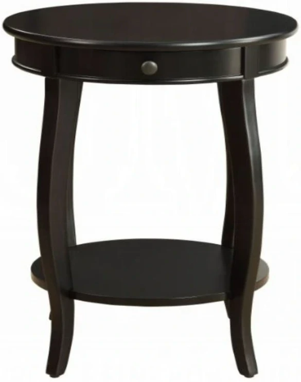 ACME Furniture Alysa Black Accent Side Table | Urner's