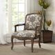 Olliix by Madison Park Multi Monroe Camel Back Exposed Wood Chair-4