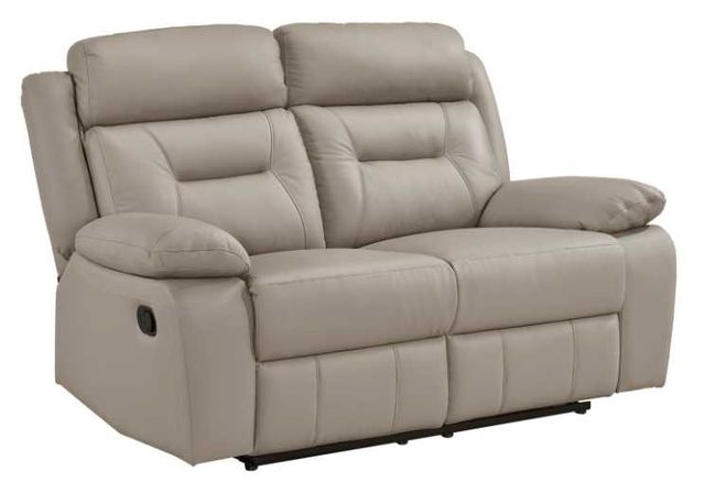 Homelegance® Laconia Latte Double Manual Reclining Loveseat-0
