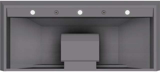 Vent-A-Hood® 48" Gunsmoke Euro Style Wall Mounted Range Hood-2