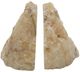 A & B Home White Quartz Bookends-1