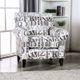 Furniture of America® Verne Gray/Ivory Accent Chair-1