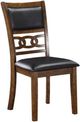 New Classic® Home Furnishings Gia 5-Piece Black/Brown Dining Table Set-3