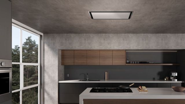 Elica Aria Nuova Cielo Iconic Series 40" Stainless Steel Island Range Hood -1
