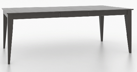 Canadel Customizable Core Davy's Grey 30" Rectangular Table-1