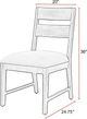 Parker House® Portico Beige/Hazelnut Dining Side Chair-2