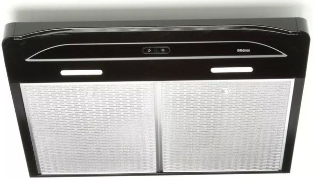 Broan® Alta™ BQDD1 Series 30” Under Cabinet Range Hood-Black-1