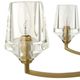 Uttermost® Barcelona Natural Brass 6 Light Chandelier-5