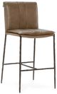 Classic Home Mayer Adobe Tan/Bronze 26" Leather Counter Stool-0