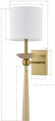 Forty West Bea Gold Sconce-1