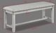 Crown Mark Clara Driftwood Dining Bench-2