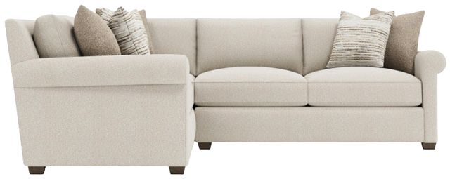 Bernhardt Barnes Bernhardt Living 3-Piece Beige L-Shape Sectional-2