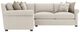 Bernhardt Barnes Bernhardt Living 3-Piece Beige L-Shape Sectional-2