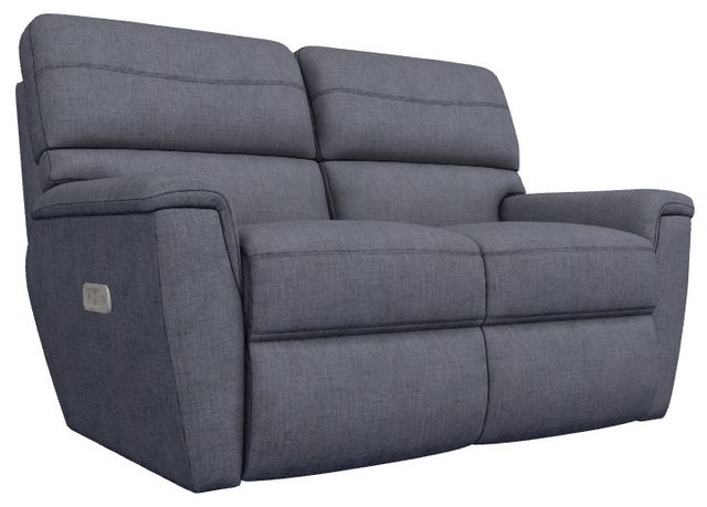 La-Z-Boy® Ava Harbor Power Reclining Loveseat with Headrest-0