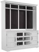 Parker House® Shoreham Effortless White 76" TV Console with Hutch-2