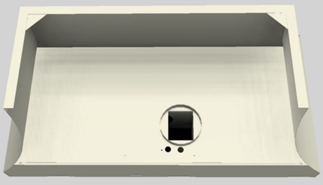Vent-A-Hood® Designer Series 48" Biscuit Wall Mounted Range Hood-3