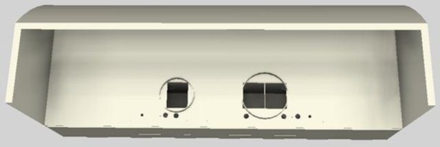 Vent-A-Hood® 60" Biscuit Wall Mounted Range Hood-2