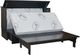 CabinetBed Inc.™ Elite Harrison Shadow Black Folding Queen Bed-1