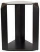 Uttermost® Keenan Dark Bronze Geometric Accent Table-0