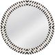 Bassett Mirror Joey Blue/White Wall Mirror-0