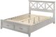 Bernards Nova II Gray Queen Panel Storage Bed-3