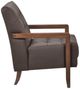 Homelegance® Crafton Dark Brown/Walnut Accent Chair-3