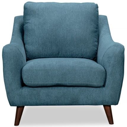 Mazin Furniture Kitchener Light Blue Chair-1