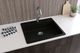 Elkay Quartz Classic® Black 25" x 22" Single Bowl Drop-in ADA Sink with Perfect Drain®-2