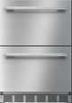 Thermador® Freedom® 24'' 4.4 Cu. Ft. Stainless Steel Under Counter Double Drawer Refrigerator-0