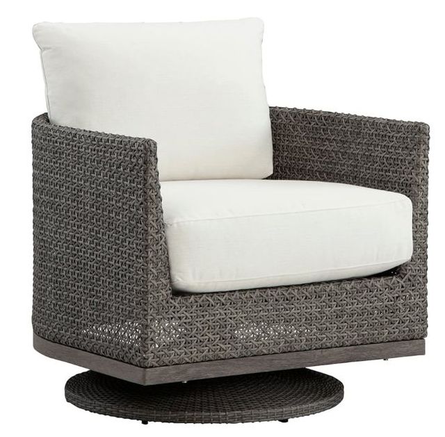 Lane Venture® Lenox Hill Outdoor Wicker Swivel Rocker Chair-0